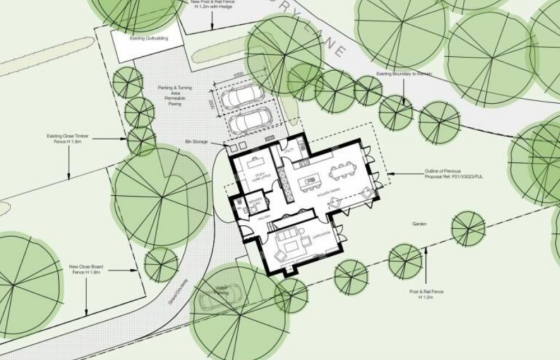 Plot with Planning in Marcham photo